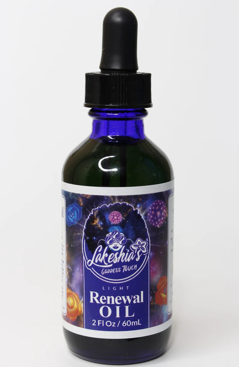 Herbal Hair Growth Oil - Lakeshia's Goddess Touch Light Renewal Oil